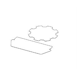 Ariens 07800720 21" Razor Ariens Decal 