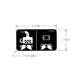 Ariens 07843500 Auger/Impeller Bail Decal 