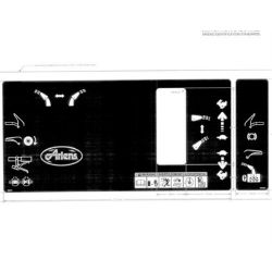 Ariens 08000238 Remote Clicker Crank Control Decal 