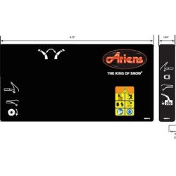 Ariens 08000713 Deluxe Series Pin-Lock Control Decal 