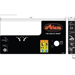 Ariens 08000718 Pro Track Control Decal 