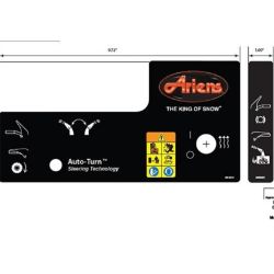 Ariens 08000901 Platinum/Pro Series Control Decal 