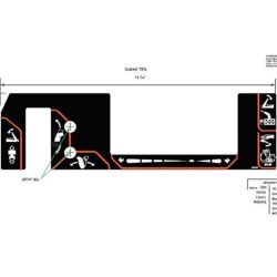 Ariens 08000952 Comp Track Control Decal 