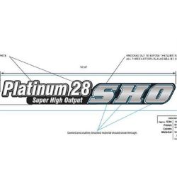 Ariens 08001010 Platinum 28 SHO Dash Decal 