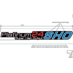 Ariens 08001021 Platinum 24 SHO Dash Decal 