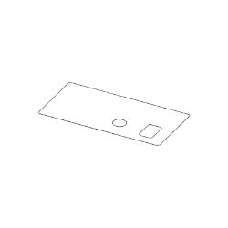 Ariens 08001117 12V Hydro Brush Control Decal 