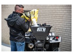 Buyers Products ATVS100 Horizontal Mount 100 lb. Capacity All Purpose ATV Spreader - BUY ATVS100