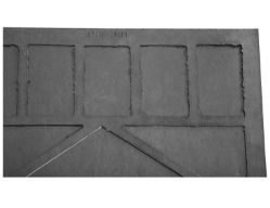 Buyers Products B1812LSP 1/4" Regular-Duty Rubber Mudflaps - 18" W x 12" H - Pair - BUY B1812LSP