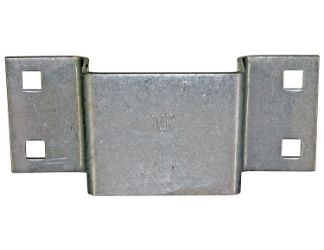 Buyers Products B2374GZ Tapered 1/8" Steel Bolt On Stake Pocket - Zinc Plated 