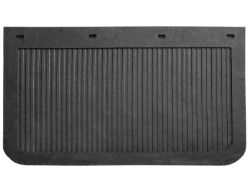 Buyers Products B1018LSP 1/4" Regular-Duty Rubber Mudflaps - 10" W x 18" H - Teardrop Style - Pair - BUY B1018LSP