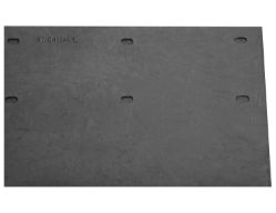 Buyers Products B2418LSP 1/4" Regular-Duty Rubber Mudflaps - 24" W x 18" H - Pair - BUY B2418LSP