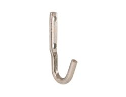Buyers Products B2447BZ 3-1/4" Zinc Plated Tarp Hook with 9/13" Holes - BUY B2447BZ