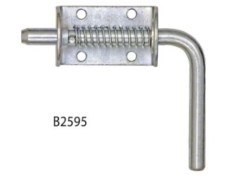 Buyers Products 3009988 1/2" Stainless Steel Spring Latch Assembly - 8.38" L x 2.75" W (Keeper Sold Separately) 
