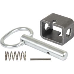 Buyers Products B2598HU 5/8" Spring Latch with Plain Tube; 4.68" L x 2.53" W, Unassembled 