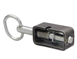 Buyers Products B2598LP 5/8" Spring Latch with Plain Tube and 1.31" Extended Plunger - BUY B2598LP
