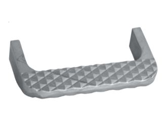 Buyers Products B2744A Reversible Weld On Cast Aluminum Step 