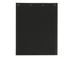 Buyers Products B30PSRPB Black Polymer Spray Reducing Mudflaps - 24" W x 30" H - Pair - BUY B30PSRPB