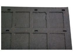 Buyers Products B36LP 1/4" Heavy-Duty Rubber Mudflaps - 24" W x 36" H - Pair - BUY B36LP