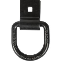 Buyers Products B38S Single Bolt Mounted 1/2" Forged D-Ring with Integral Bracket - BUY B38S