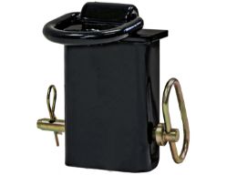 Buyers Products B38SP Black Powder Coated Forged Stake Pocket D-Ring with 1/2" Pin - BUY B38SP