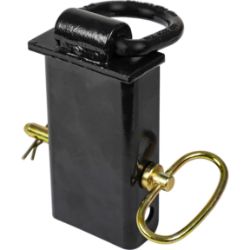 Buyers Products B38SP Black Powder Coated Forged Stake Pocket D-Ring with 1/2" Pin - BUY B38SP