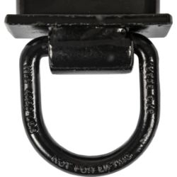Buyers Products B38SP Black Powder Coated Forged Stake Pocket D-Ring with 1/2" Pin - BUY B38SP