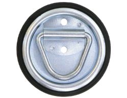 Buyers Products B703 Zinc Plated Recessed Rope Ring with Plastic Bezel - BUY B703