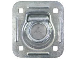 Buyers Products B801 Heavy-Duty Recessed Rope Ring (Non-Plated Weldable Pan with Plated Ring) - BUY B801
