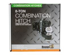 Buyers Products 10055 8-Ton Combination Hitch with 2-5/16" Chrome Ball & Mounting Kit - BUY 10055
