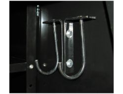 Buyers Products BP826524B 82" x 65" x 24" Black B-Pack Toolbox w/ Mount Rail - BUY BP826524B