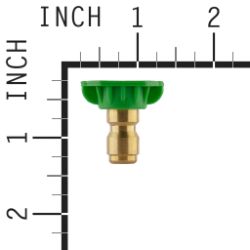 Briggs & Stratton 195983QGS Green Quick Connect Nozzle - BRS 195983QGS