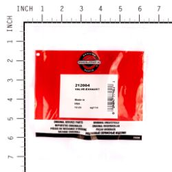 Briggs & Stratton 212004 Exhaust Valve - BRS 212004