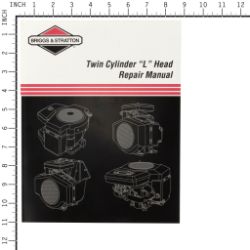 Briggs & Stratton 271172 Repair Manual - Twin L Head - BRS 271172