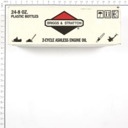 Briggs & Stratton 272075 8 oz Bottle of Multi-Ratio Blend 2 Cycle Oil Up To 50:1 - BRS 272075