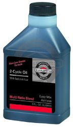 Briggs & Stratton 272075 8 oz Bottle of Multi-Ratio Blend 2 Cycle Oil Up To 50:1 