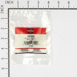 Briggs & Stratton 691663 Oil Drain Plug - BRS 691663