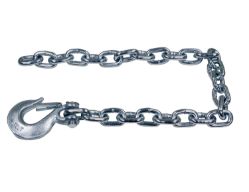 Buyers Products BSC3842 Safety Chain with Clevis Style Slip Hook - 3/8" x 42" - BUY BSC3842