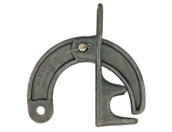 Buyers Products BTL030B2 2-1/2" Wide Lower Hinge Assembly for 1-1/4" Diameter Post - Forged Latch and Bracket - BUY BTL030B2