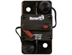 Buyers Products CB151PB 150 Amp Manual Reset, Push-to-Trip Large Frame Circuit Breaker - BUY CB151PB
