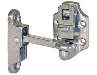 Buyers Products DH304 Aluminum Door Hold Back with 4" Hook & Keeper 