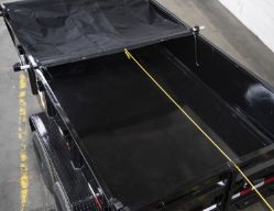 Buyers Products DTB98A 98" Aluminum Rear Anti-Sail Tarp Tension Bow Kit w/ End Collars - BUY DTB98A