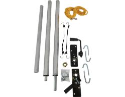 Buyers Products DTR7018S 7' x 18' Solid Vinyl Dump Tarp and Hardware Kit - BUY DTR7018S
