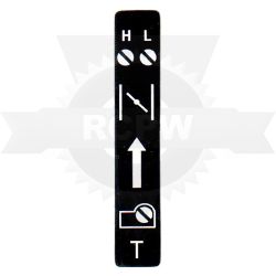 ECHO 89012105360 Choke Label 