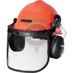 ECHO 99988801500 6 Point Suspension Helmet w/ Muffs Scrn 