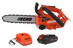 ECHO DCS-2500T-12C1 eFORCE 56V 12" Cordless Top-Handle Chainsaw w/ 2.5Ah Battery & Standard Charger - ECH DCS-2500T-12C1