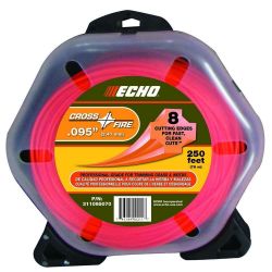 ECHO 311095070 .095" X-Fire Trimmer Line - Large Clamshell .095" X-Fire Trimmer Line - Large Clamshell