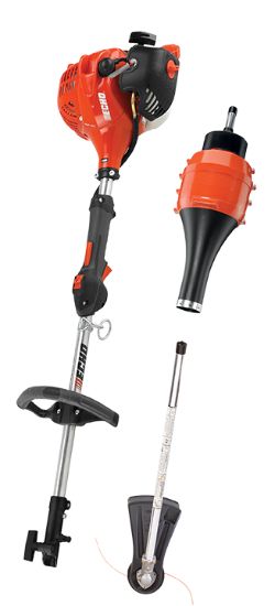 ECHO PAS-225VPB 21.2cc Pro Attachment Series Gas Powerhead w/ String Trimmer & Blower Attachments 