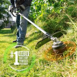 EGO STA1500 15" 56V String Trimmer Attachment w/ Rapid Reload Trimmer Head - EGO STA1500