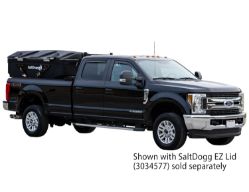 Buyers Products SHPE2000 SaltDogg 96" 2.0 Cubic Yard Electric Black Polymer Hopper Salt Spreader (Standard Chute) - BUY SHPE2000
