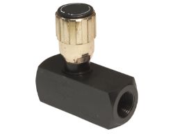 Buyers Products F400B 1/4" Brass Flow Control Valve - NPT - BUY F400B